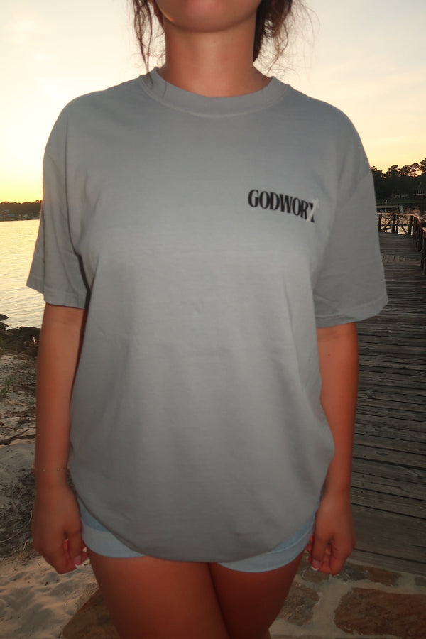 GODWORX Signature Tee- Puff Ink Cross