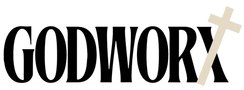 Godworx logo with a cross