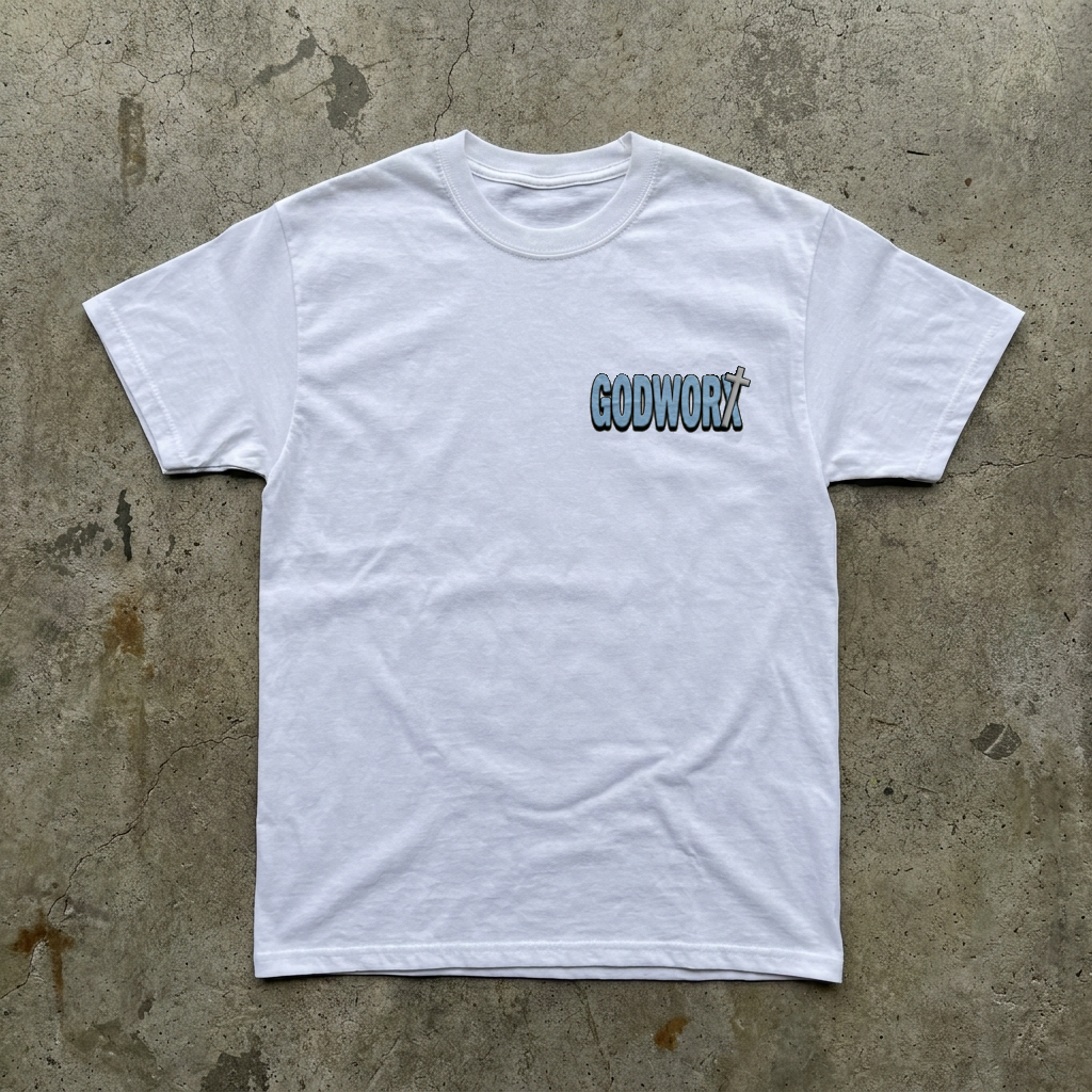 Contented Strength - Premium White T-Shirt