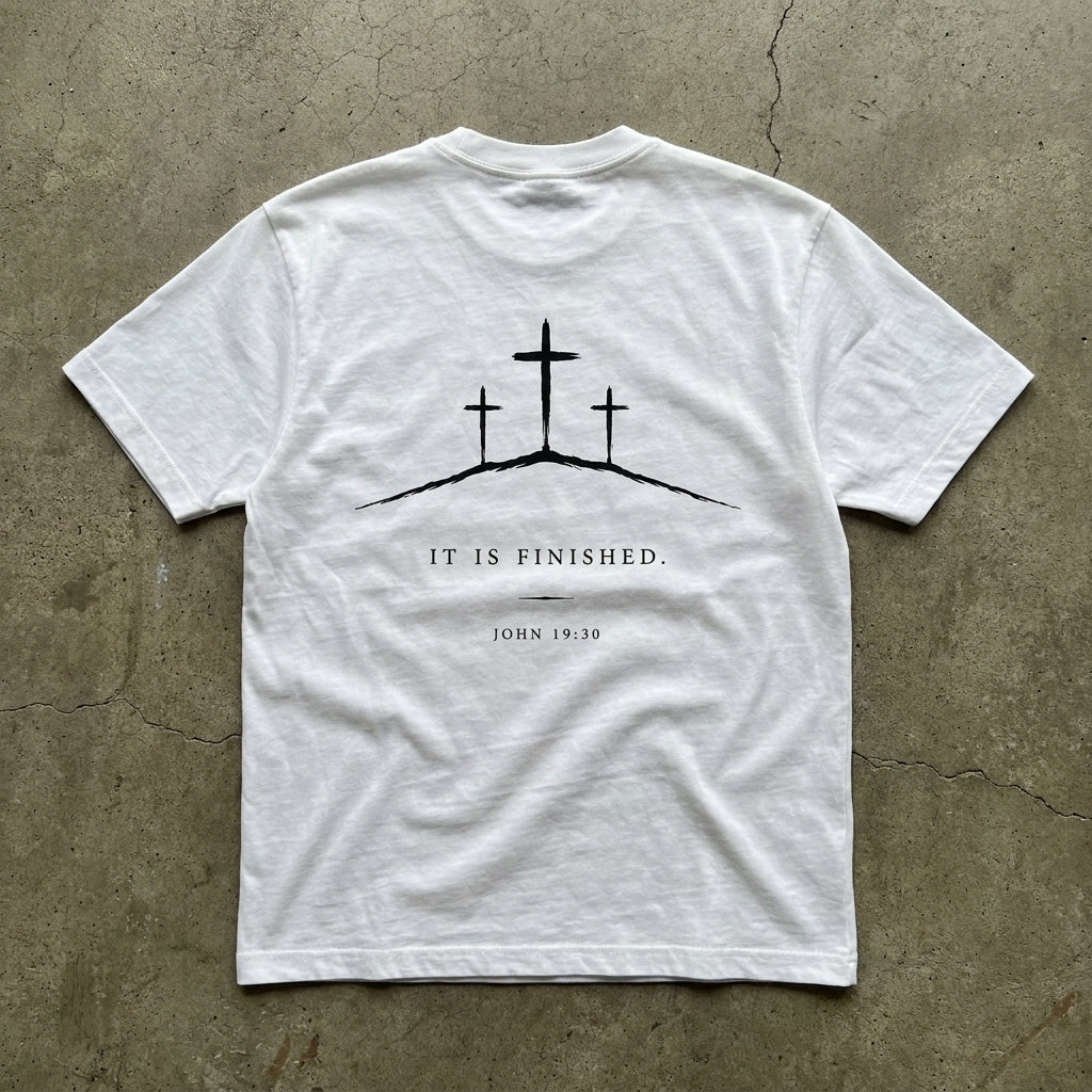 Finished Grace - Classic White T-Shirt